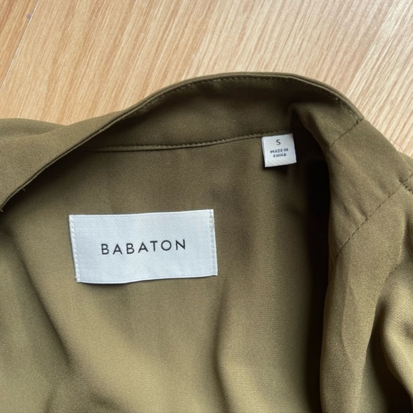 Aritzia Babaton Quincey Flowy Trench Jacket sz S - Picture 4 of 7